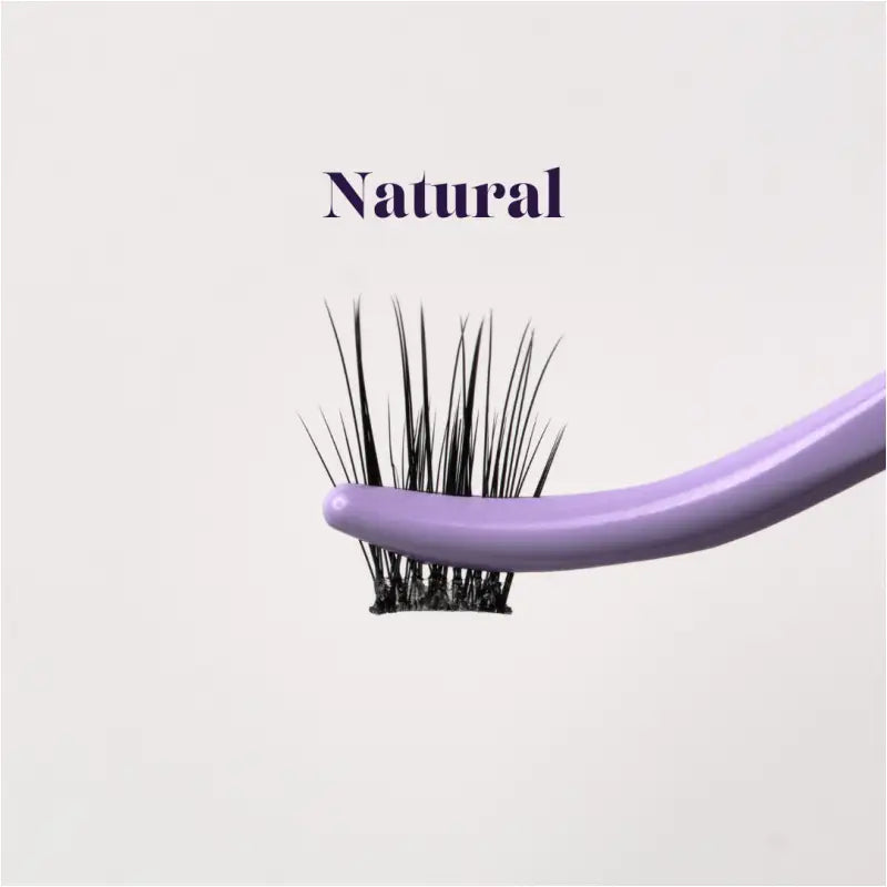 Nouveau Lashes: Vegansk Punktvipper - Natural Style - cluster lashes