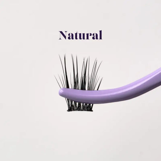 Nouveau Lashes: Vegansk Punktvipper - Natural Style - cluster lashes