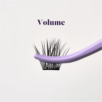 Nouveau Lashes: Vegansk Punktvipper - Volume Style - cluster lashes
